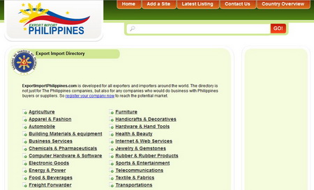 philipines export import